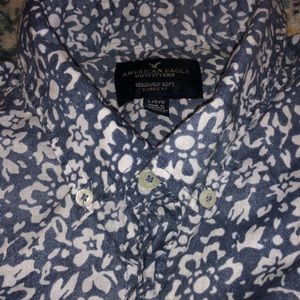 Seriously Soft Classic Fit Distressed w Chambray L